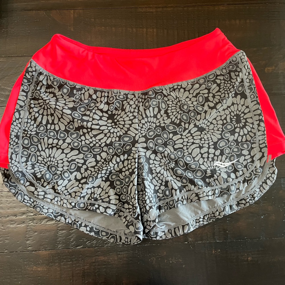Saucony Small Womens Shorts Run Dry Black